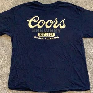 Coors Beer graphic tee
